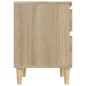 vidaXL Mesita de noche roble Sonoma 40x35x50 cm vidaXL Mesita de noche roble Sonoma 40x35x50 cm