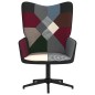 vidaXL Silla de relajación de tela patchwork vidaXL Silla de relajación de tela patchwork