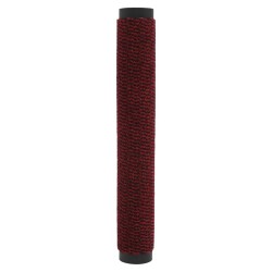 vidaXL Felpudo de nudo rojo 60x180 cm