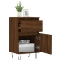 vidaXL Aparadores 2 uds madera de ingeniería marrón roble 40x35x70 cm vidaXL Aparadores 2 uds madera de ingeniería marrón roble 40x35x70 cm