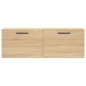 vidaXL Armario de pared madera ingeniería roble Sonoma 100x36,5x35 cm vidaXL Armario de pared madera ingeniería roble Sonoma 100x36,5x35 cm