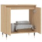 vidaXL Armario de baño madera de ingeniería roble Sonoma 58x33x60 cm vidaXL Armario de baño madera de ingeniería roble Sonoma 58x33x60 cm
