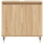 vidaXL Armario de baño madera de ingeniería roble Sonoma 58x33x60 cm vidaXL Armario de baño madera de ingeniería roble Sonoma 58x33x60 cm