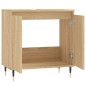 vidaXL Armario de baño madera de ingeniería roble Sonoma 58x33x60 cm vidaXL Armario de baño madera de ingeniería roble Sonoma 58x33x60 cm