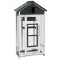 vidaXL Casita para pájaros madera maciza pino gris 91,5x53x170 cm vidaXL Casita para pájaros madera maciza pino gris 91,5x53x170 cm