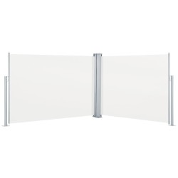 vidaXL Toldo lateral retráctil color crema 120x1000 cm