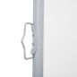 vidaXL Toldo lateral retráctil color crema 120x1000 cm