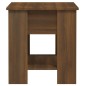 vidaXL Mesa de centro madera contrachapada marrón roble 101x49x52 cm vidaXL Mesa de centro madera contrachapada marrón roble 101x49x52 cm