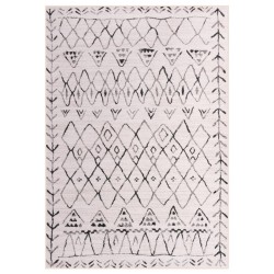 vidaXL Alfombra estampada tela multicolor 160x230 cm