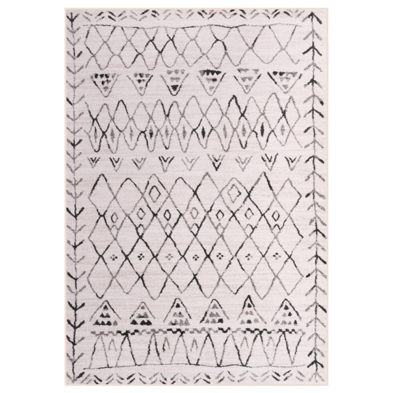 vidaXL Alfombra estampada tela multicolor 160x230 cm vidaXL Alfombra estampada tela multicolor 160x230 cm