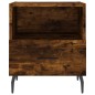 vidaXL Mesita noche 2 uds madera ingeniería roble ahumado 40x35x47,5cm vidaXL Mesita noche 2 uds madera ingeniería roble ahumado 40x35x47,5cm