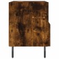vidaXL Mesita noche 2 uds madera ingeniería roble ahumado 40x35x47,5cm vidaXL Mesita noche 2 uds madera ingeniería roble ahumado 40x35x47,5cm