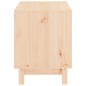 vidaXL Caseta para perros madera maciza de pino 50x40x52 cm