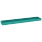 vidaXL Estantes de pared Loggia 2 uds azul MDF 80x15x4 cm 