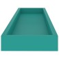 vidaXL Estantes de pared Loggia 2 uds azul MDF 80x15x4 cm 