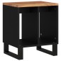 vidaXL Mesa auxiliar madera maciza acacia y contrachapada 40x31x46 cm vidaXL Mesa auxiliar madera maciza acacia y contrachapada 40x31x46 cm
