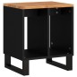 vidaXL Mesa auxiliar madera maciza acacia y contrachapada 40x31x46 cm vidaXL Mesa auxiliar madera maciza acacia y contrachapada 40x31x46 cm