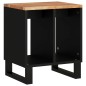 vidaXL Mesa auxiliar madera maciza acacia y contrachapada 40x31x46 cm vidaXL Mesa auxiliar madera maciza acacia y contrachapada 40x31x46 cm