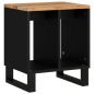 vidaXL Mesa auxiliar madera maciza acacia y contrachapada 40x31x46 cm vidaXL Mesa auxiliar madera maciza acacia y contrachapada 40x31x46 cm