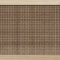 vidaXL Mueble para TV madera maciza pino y ratán natural 80x30x40 cm