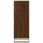 vidaXL Aparador de madera de ingeniería marrón roble 34,5x32,5x90 cm vidaXL Aparador de madera de ingeniería marrón roble 34,5x32,5x90 cm