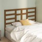 vidaXL Cabecero de cama madera maciza de pino marrón miel 146x4x104 cm vidaXL Cabecero de cama madera maciza de pino marrón miel 146x4x104 cm