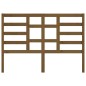 vidaXL Cabecero de cama madera maciza de pino marrón miel 146x4x104 cm vidaXL Cabecero de cama madera maciza de pino marrón miel 146x4x104 cm