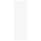 vidaXL Mueble para TV madera contrachapada blanco 30,5x30x90 cm