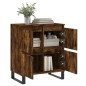 vidaXL Aparador madera contrachapada color roble ahumado 60x35x70 cm vidaXL Aparador madera contrachapada color roble ahumado 60x35x70 cm