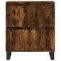 vidaXL Aparador madera contrachapada color roble ahumado 60x35x70 cm vidaXL Aparador madera contrachapada color roble ahumado 60x35x70 cm