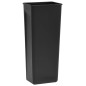 vidaXL Cubo basura con pedal antihuellas 30L gris acero inoxidable vidaXL Cubo basura con pedal antihuellas 30L gris acero inoxidable