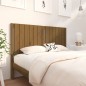 vidaXL Cabecero de cama madera maciza pino marrón miel 145,5x4x100 cm vidaXL Cabecero de cama madera maciza pino marrón miel 145,5x4x100 cm
