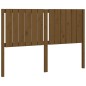 vidaXL Cabecero de cama madera maciza pino marrón miel 145,5x4x100 cm vidaXL Cabecero de cama madera maciza pino marrón miel 145,5x4x100 cm