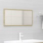 vidaXL Set de muebles de baño 2 pzas contrachapada roble Sonoma vidaXL Set de muebles de baño 2 pzas contrachapada roble Sonoma