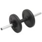 vidaXL Juego de barras y pesas 30 kg vidaXL Juego de barras y pesas 30 kg