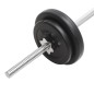 vidaXL Juego de barras y pesas 30 kg vidaXL Juego de barras y pesas 30 kg