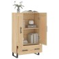 vidaXL Aparador alto madera de ingeniería roble Sonoma 69,5x31x115 cm vidaXL Aparador alto madera de ingeniería roble Sonoma 69,5x31x115 cm