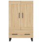 vidaXL Aparador alto madera de ingeniería roble Sonoma 69,5x31x115 cm vidaXL Aparador alto madera de ingeniería roble Sonoma 69,5x31x115 cm