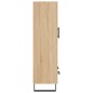 vidaXL Aparador alto madera de ingeniería roble Sonoma 69,5x31x115 cm vidaXL Aparador alto madera de ingeniería roble Sonoma 69,5x31x115 cm