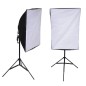 vidaXL Soportes de luces con softbox 2 unidades vidaXL Soportes de luces con softbox 2 unidades