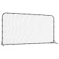 vidaXL Red de rebote de fútbol HDPE negrp 366x90x183 cm vidaXL Red de rebote de fútbol HDPE negrp 366x90x183 cm