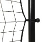 vidaXL Red de rebote de fútbol HDPE negrp 366x90x183 cm vidaXL Red de rebote de fútbol HDPE negrp 366x90x183 cm