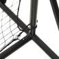 vidaXL Red de rebote de fútbol HDPE negrp 366x90x183 cm vidaXL Red de rebote de fútbol HDPE negrp 366x90x183 cm