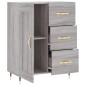 vidaXL Aparador de madera de ingeniería gris Sonoma 69,5x34x90 cm vidaXL Aparador de madera de ingeniería gris Sonoma 69,5x34x90 cm