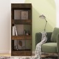 vidaXL Estantería/divisor madera ingeniería roble ahumado 40x30x103 cm
