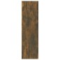 vidaXL Estantería/divisor madera ingeniería roble ahumado 40x30x103 cm