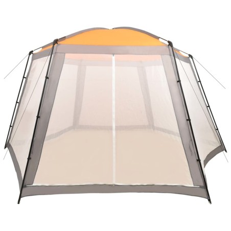 vidaXL Carpa para piscina de tela gris 660x580x250 cm