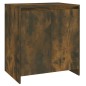 vidaXL Aparador madera contrachapada color roble ahumado 70x41x75 cm vidaXL Aparador madera contrachapada color roble ahumado 70x41x75 cm