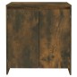 vidaXL Aparador madera contrachapada color roble ahumado 70x41x75 cm vidaXL Aparador madera contrachapada color roble ahumado 70x41x75 cm