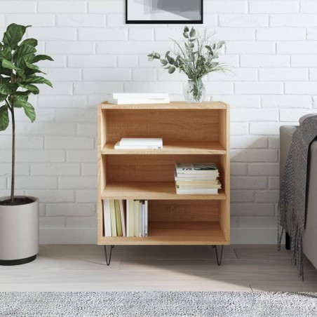 vidaXL Aparador madera de ingeniería roble Sonoma 57x35x70 cm